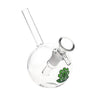 4.5 Inch Round Glass Water Pipe with 14mm Slide