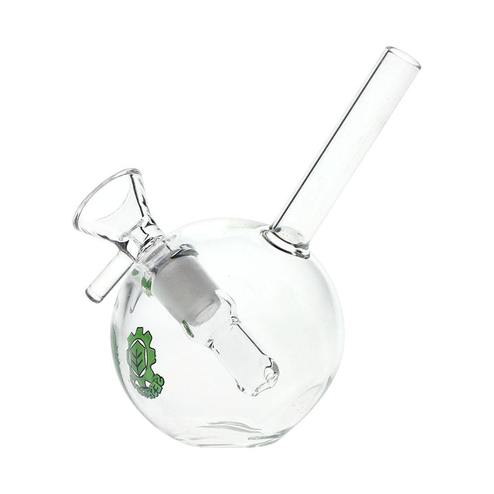 4.5 Inch Round Glass Water Pipe with 14mm Slide