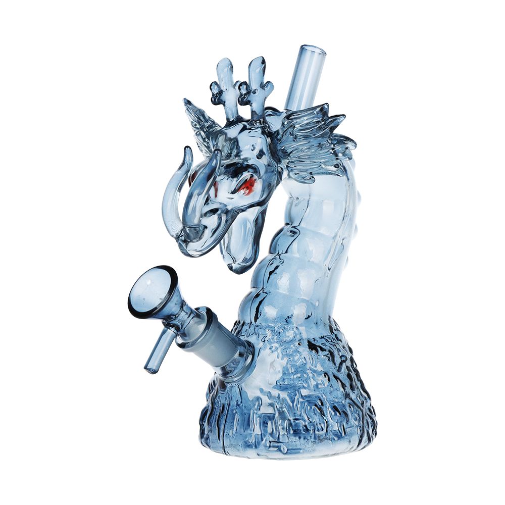 Rising Dragon 6.75" Glass Water Pipe