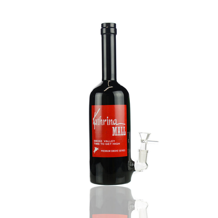 12in Wine Bottle Bong with 14mm Male Bowl