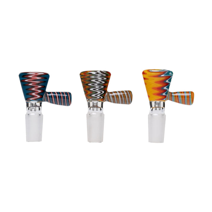 Human Grade 14mm Easy-Grip Flower Bowls (3-Pack)