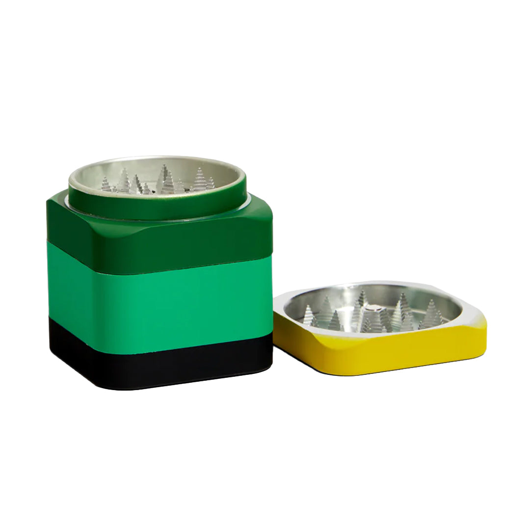 Edie Parker Rubberized Colorblock Grinder