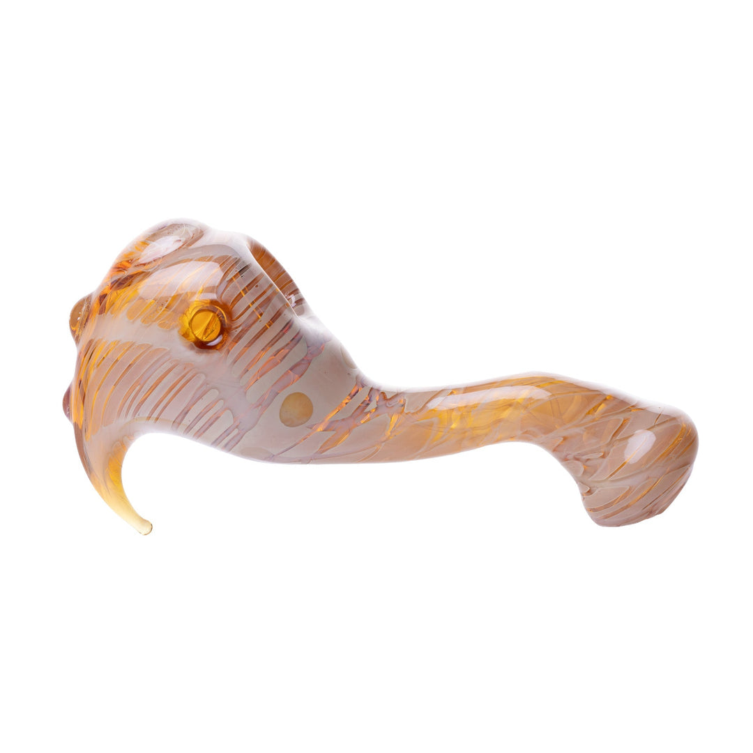 Compact Sherlock Glass Hand Pipe - Model B