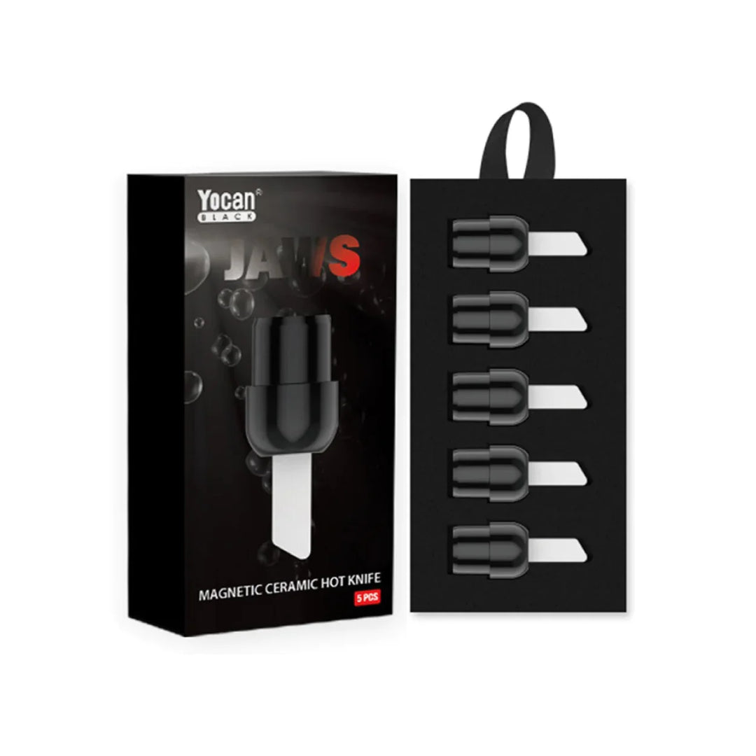 Yocan Black JAWS Magnetic Hot Knife Tips - 5-Pack