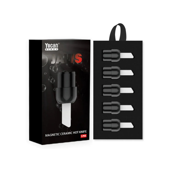 Yocan Black JAWS Magnetic Hot Knife Tips - 5-Pack