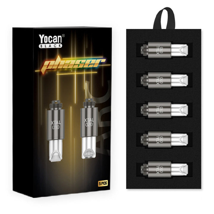 Yocan Black Phaser XTAL Tips - 5-Pack