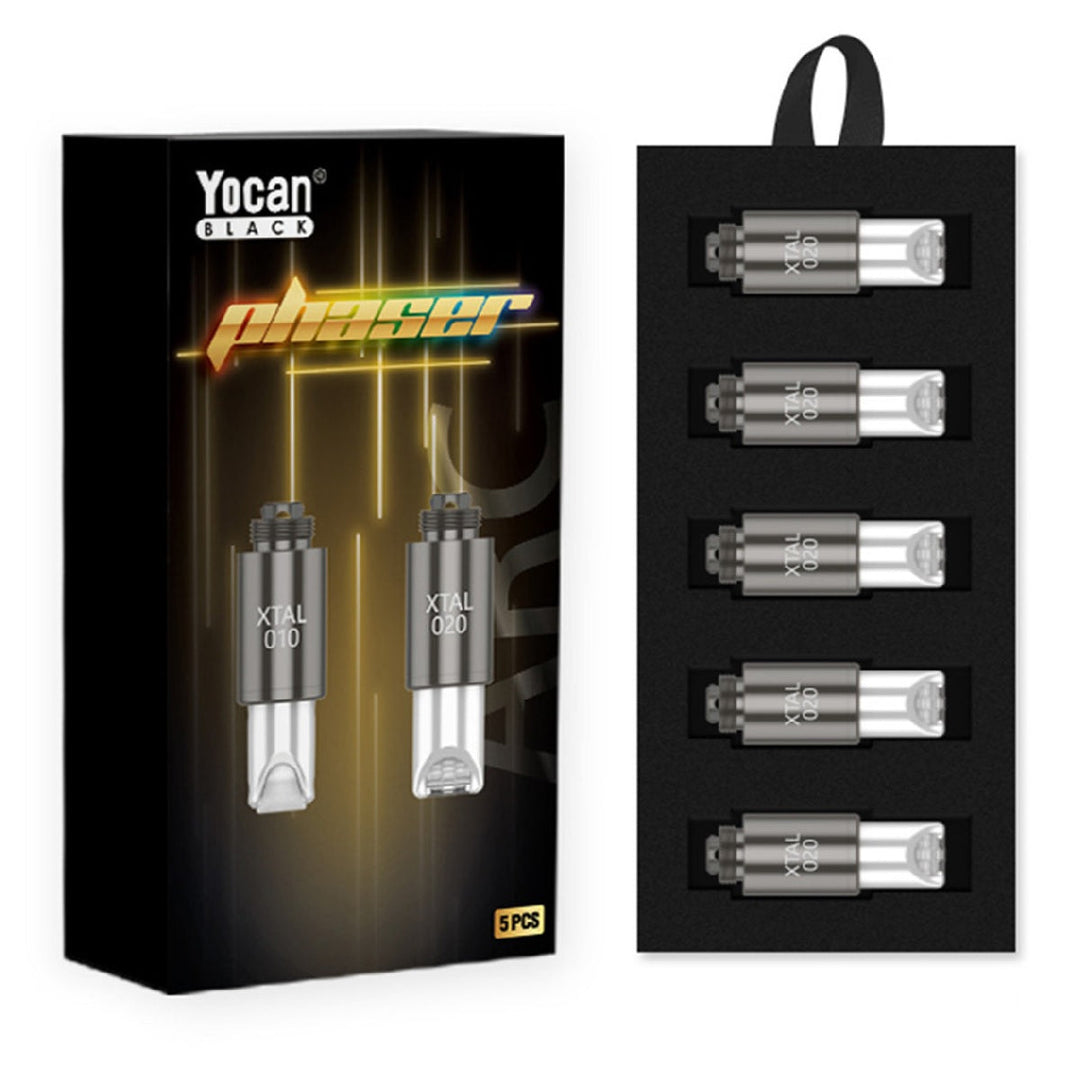 Yocan Black Phaser XTAL Tips - 5-Pack