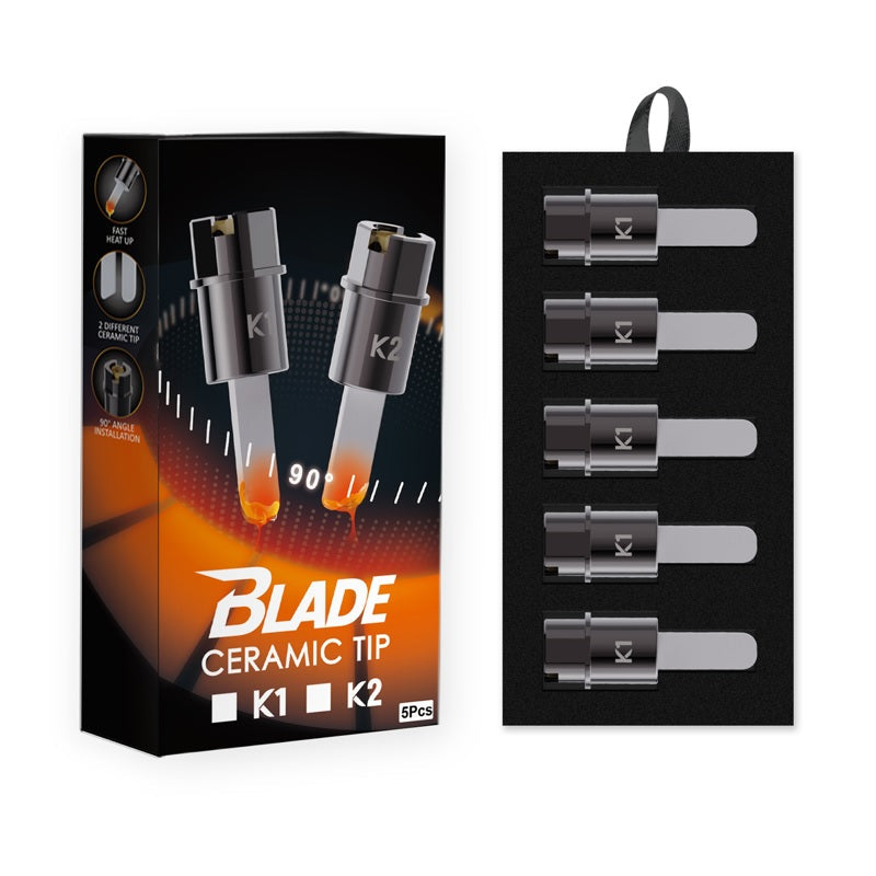 Yocan Blade Dabbing Knife Ceramic Tips - 5 Pack
