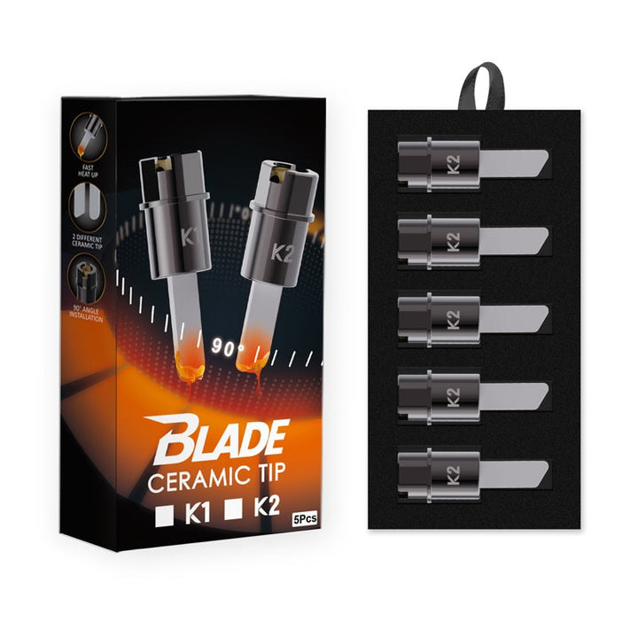 Yocan Blade Dabbing Knife Ceramic Tips - 5 Pack