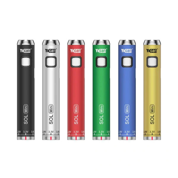 Yocan SOL Mini 20-Pack Mixed Color 510 Batteries