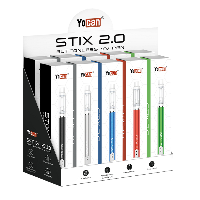 Yocan Stix 2.0 Oil Pen Vaporizer - 10-Pack
