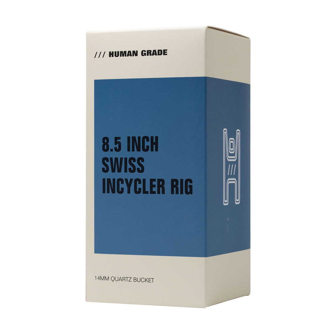 8.5 Inch Swiss Incycler Glass Rig with Showerhead