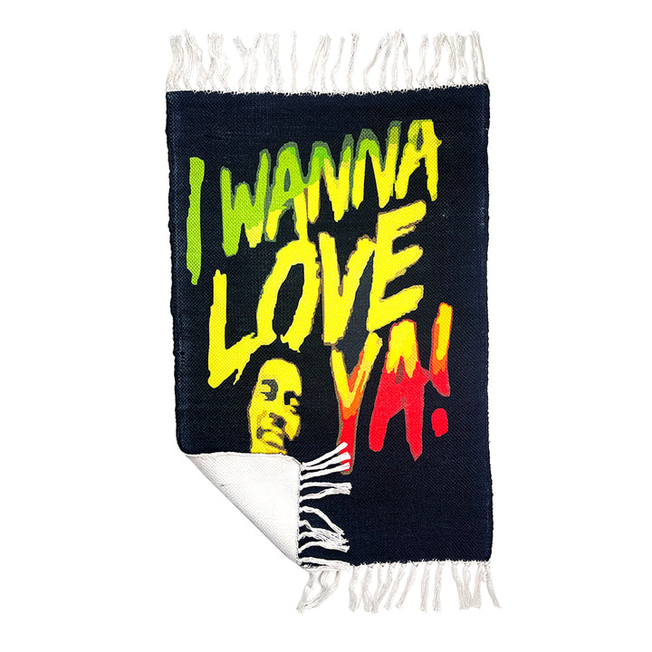 I Wanna Love Ya! Design Doormat - 2ft x 3ft