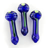 Compact 5-Inch Blue Dicro Spoon Hand Pipe