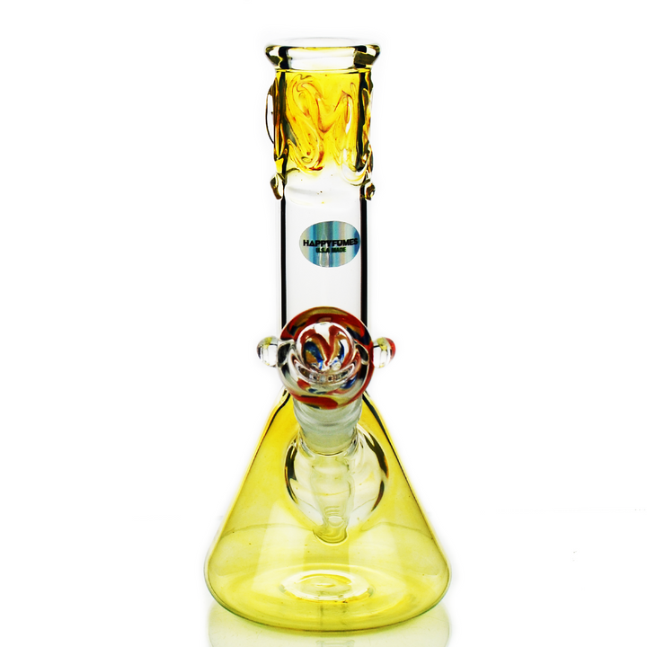 8 Inch Fumed Glass Beaker Water Pipe