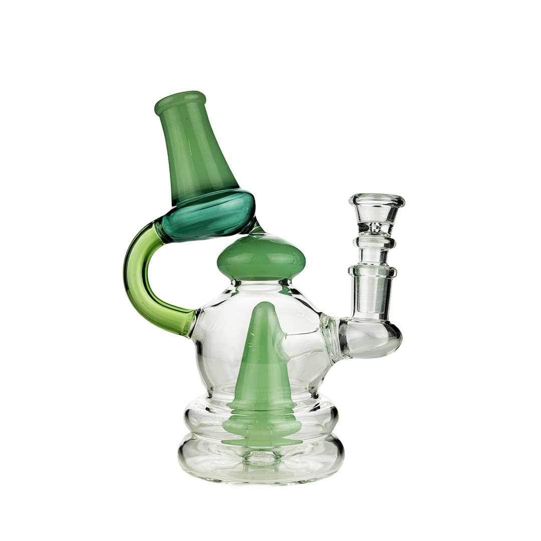 Compact 7-Inch Recycler Water Pipe