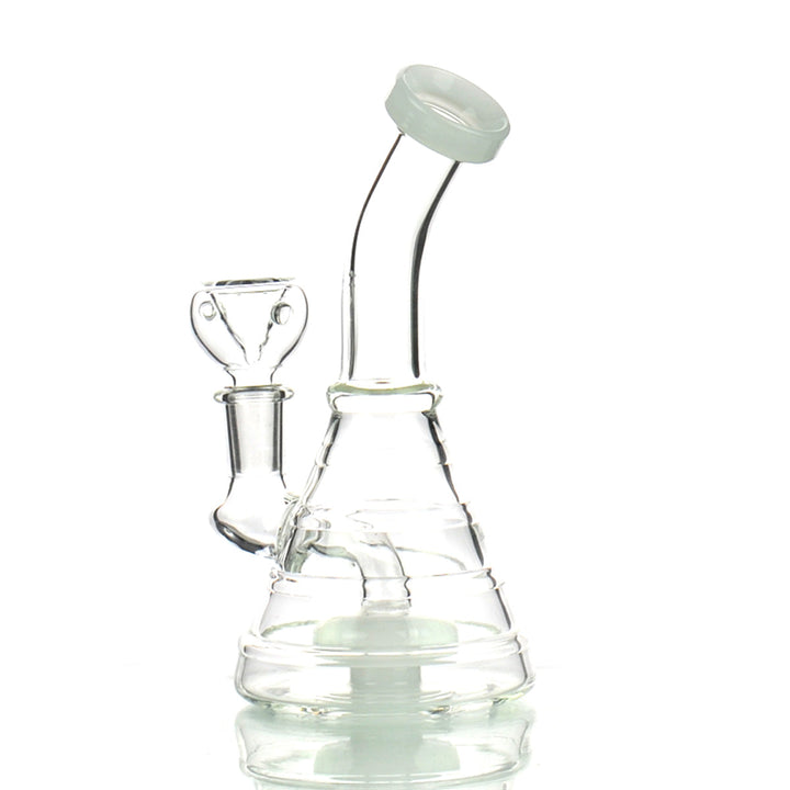 6 Inch Conical Bong with Round Perc