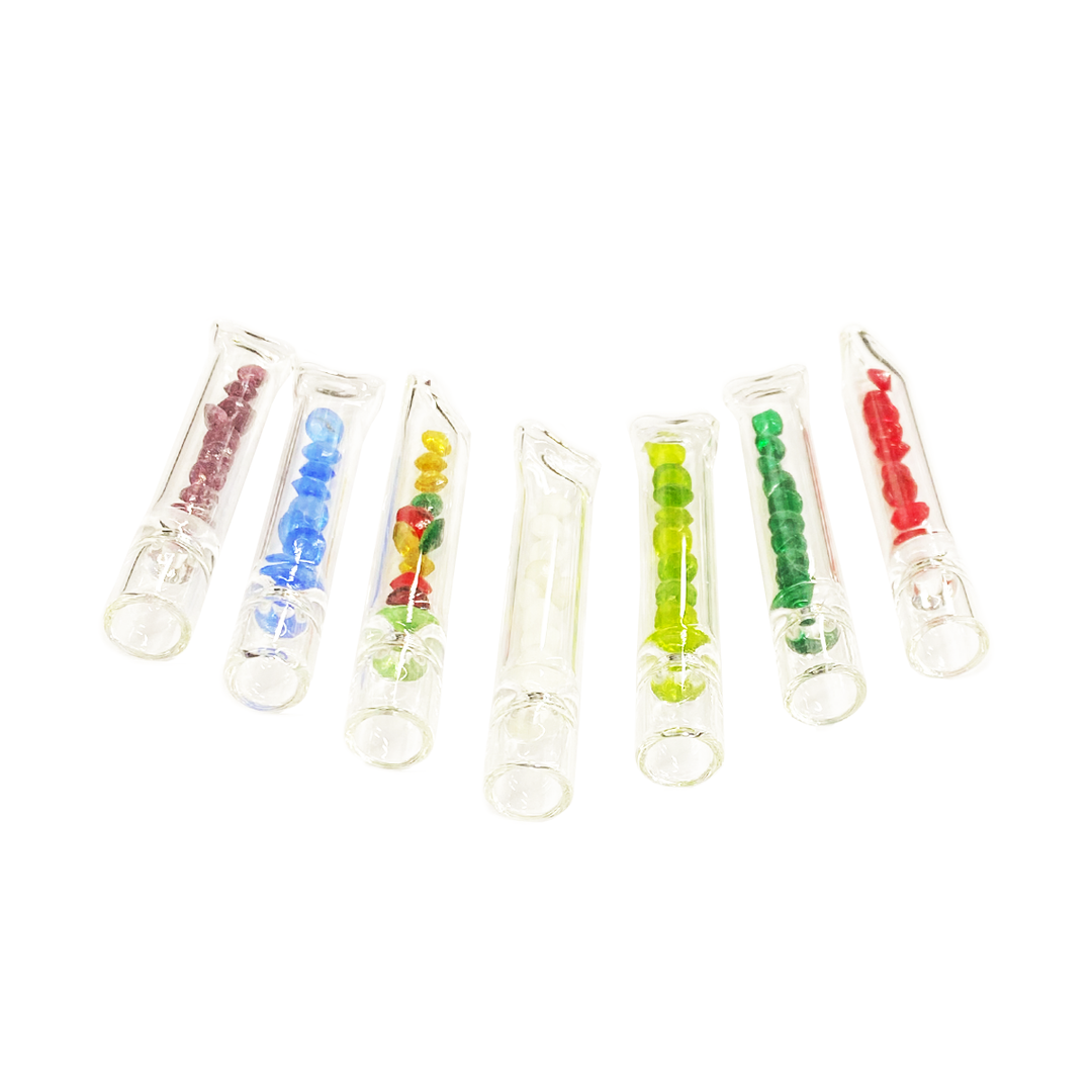4-Inch Diamond Accent Chillum One Hitter