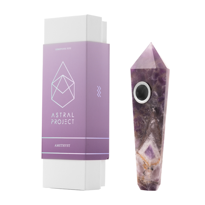 Astral Project 4.25 Inch Gemstone Hand Pipe