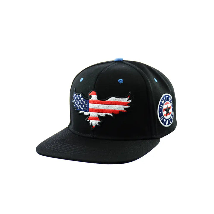 American Eagle Hat Embroidered Snapback
