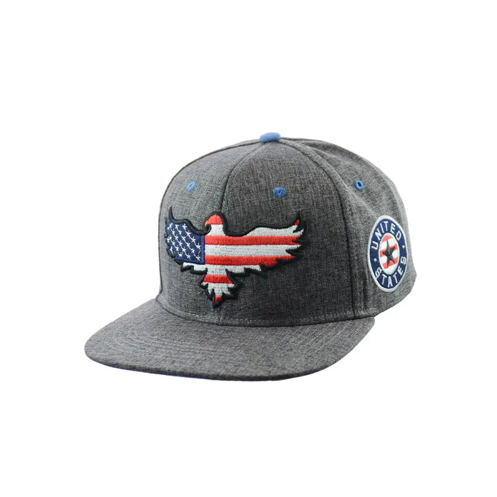 American Eagle Hat Embroidered Snapback