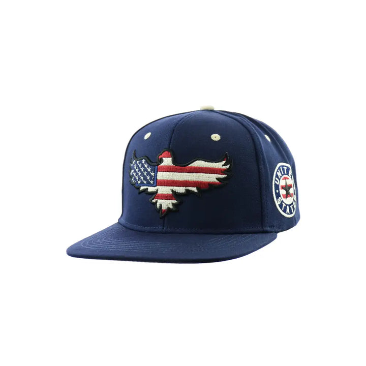 American Eagle Hat Embroidered Snapback