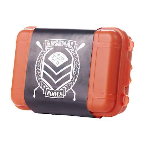 Durable Hard Shell Storage Case with Clip