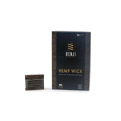 Benji 10ft Organic Hemp Wick Roll