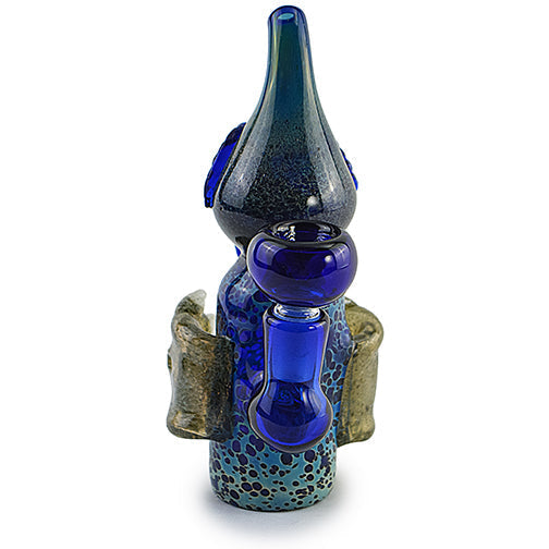 Unique Owl Design Glass Bubbler (6-Inch)