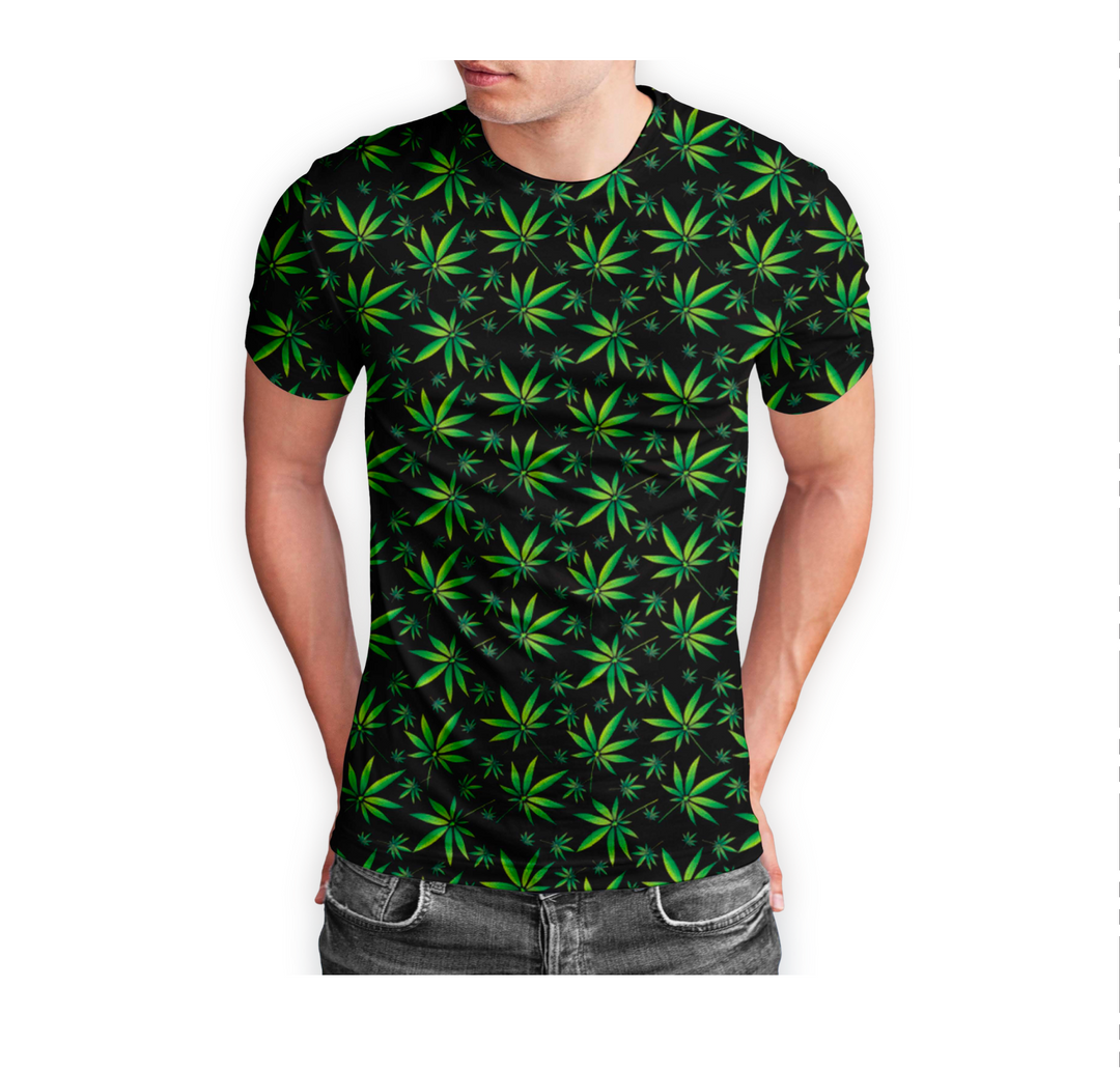 Black Polyester T-Shirt 5-Pack Multi-Size