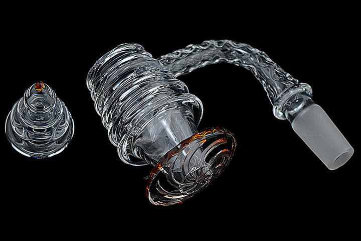 Premium Quartz Tower Banger Kit with Pearls