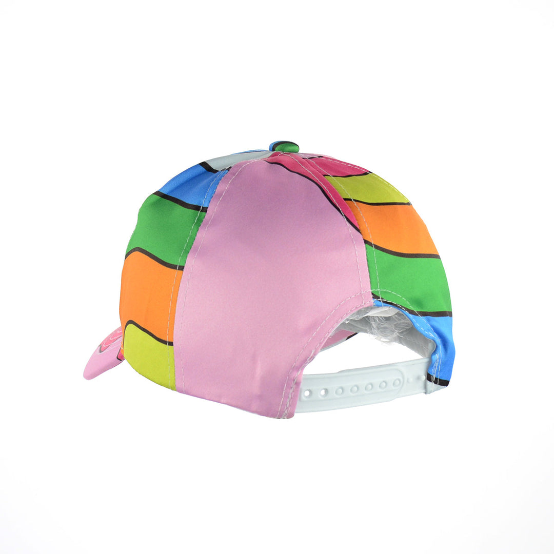 Rainbow Leaf Design Baseball Cap
