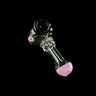 Compact 4-Inch Glass Hand Pipe with Up Bowl
