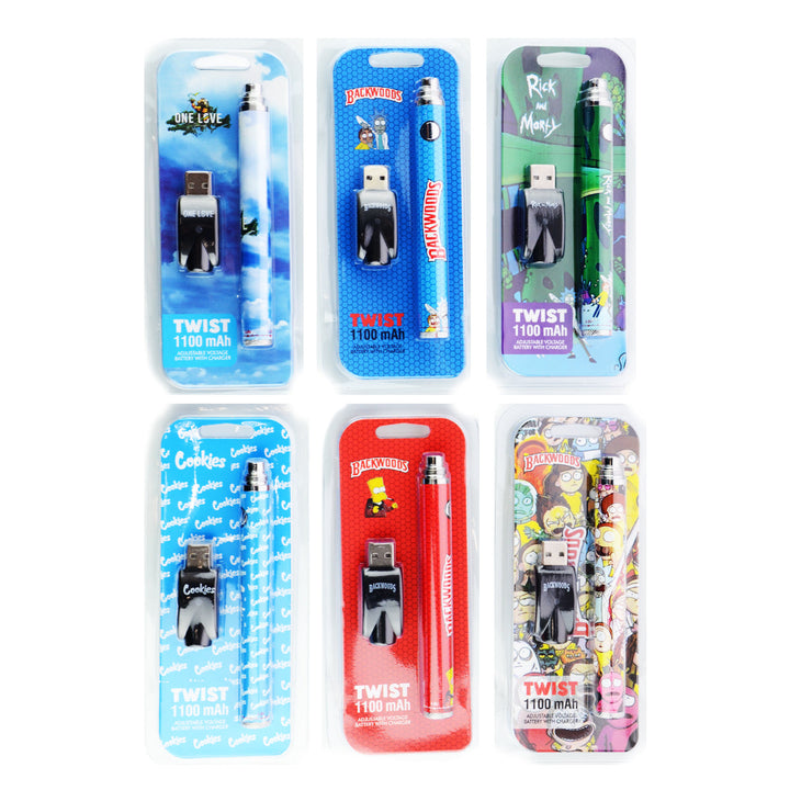Twist Adjustable Voltage 1100mAh Battery Kit