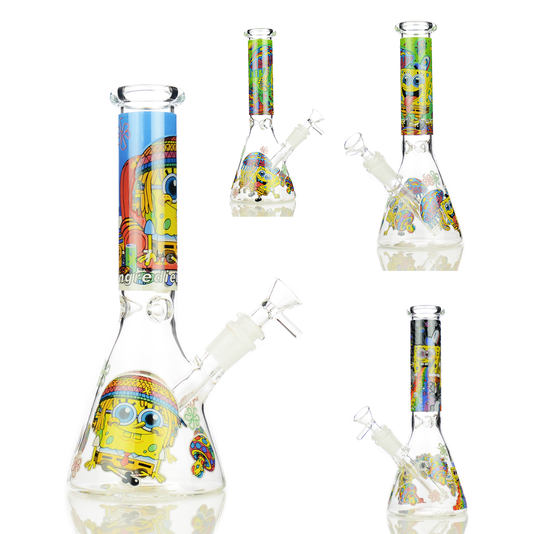 10 Inch Beaker Water Pipe with 14mm Bowl
