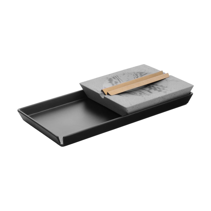 Roseland Concrete Ashtray & Rolling Tray Set