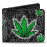 Men’s Bi-fold Wallet In Premium Vegan Leather