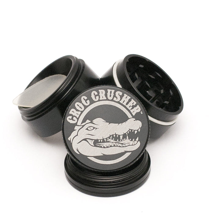 Compact Croc Crusher 1.5" 4-Piece Dry Herb Grinder