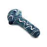 Blue Slide Glass Hand Pipe 4 Inch Premium Quality