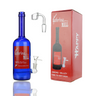 12in Wine Bottle Bong with 14mm Male Bowl