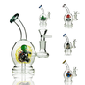 6 Inch Sphere Water Pipe with 14mm Bowl & Sticker