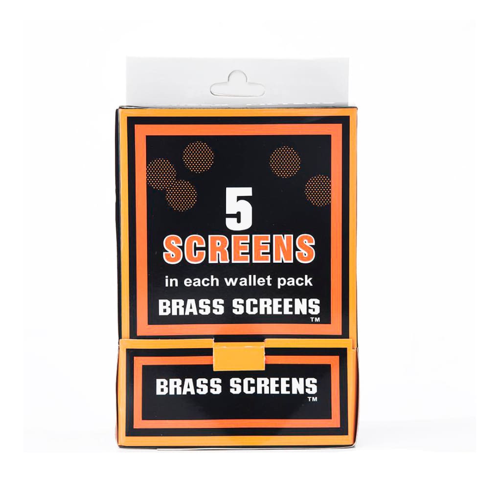 Brass Screen Five Screens In Each Wallet Pack 100 Wallet In Box