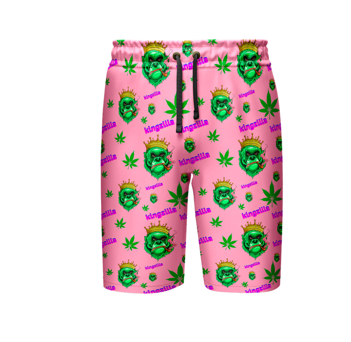 Kingzilla Pink Comfort Shirt & Shorts Set