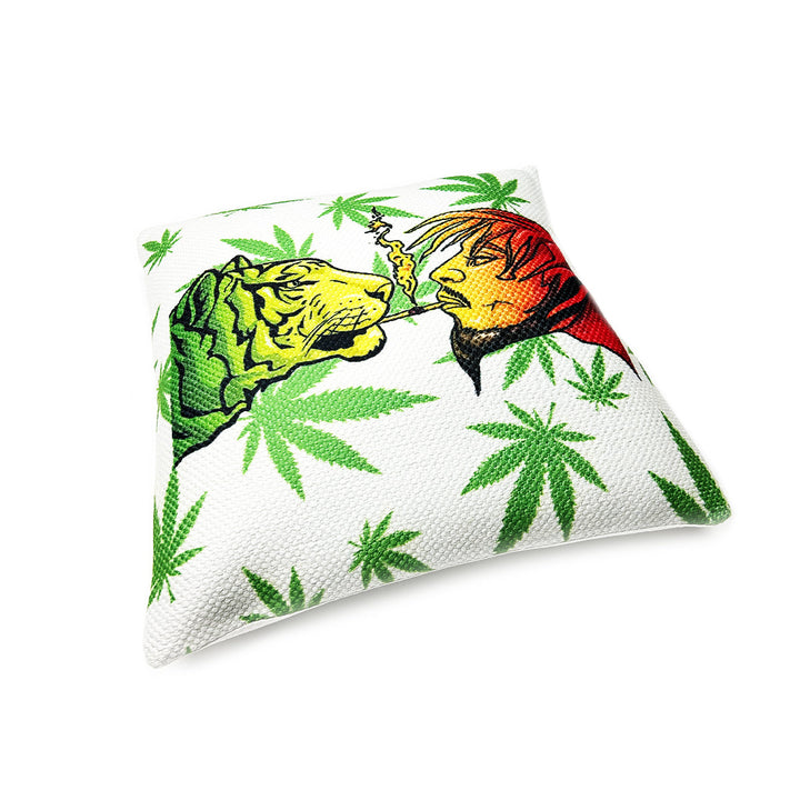 Tiger-Guy Printed Cushion with Filler