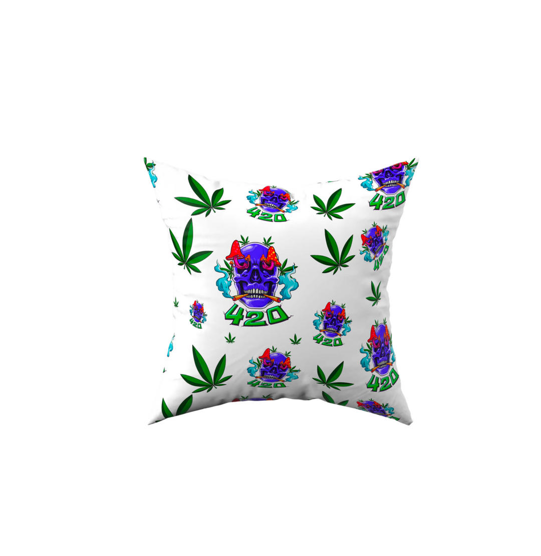 Skull Design Decorative Cushion - 18x18