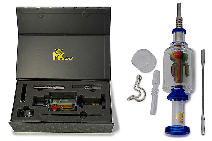 MK Glass Cactus 7" Nectar Collector Kit
