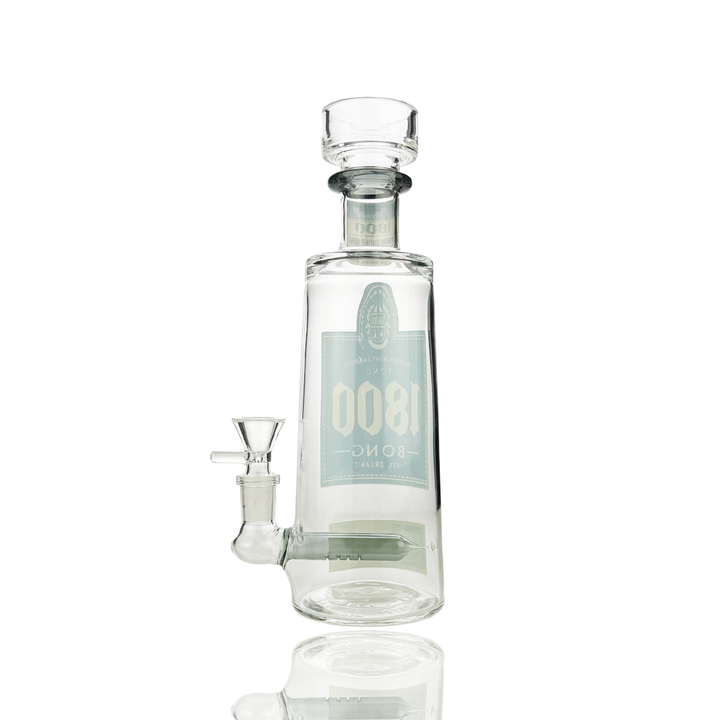 9.5" Liquor Bottle Style Water Pipe with 14mm Bowl