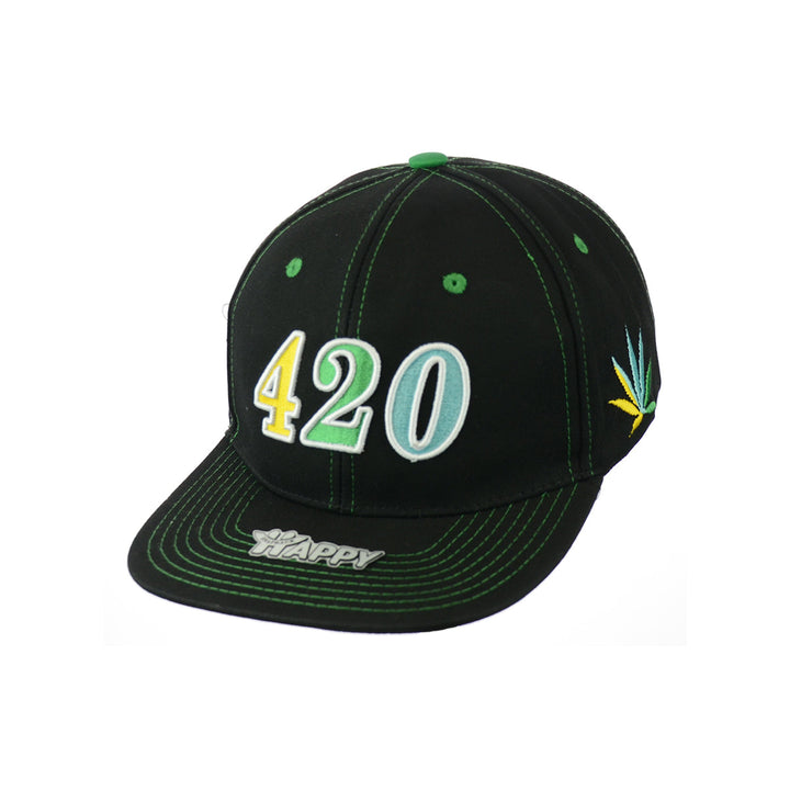 Comfort Cotton Snapback Hat with Embroidery