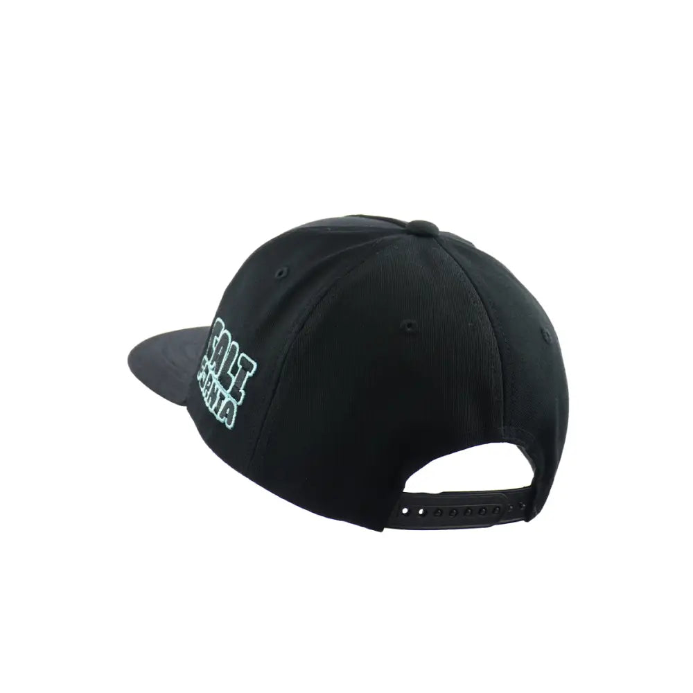 Cali Bear Embroidered Snapback Hat for Street Style