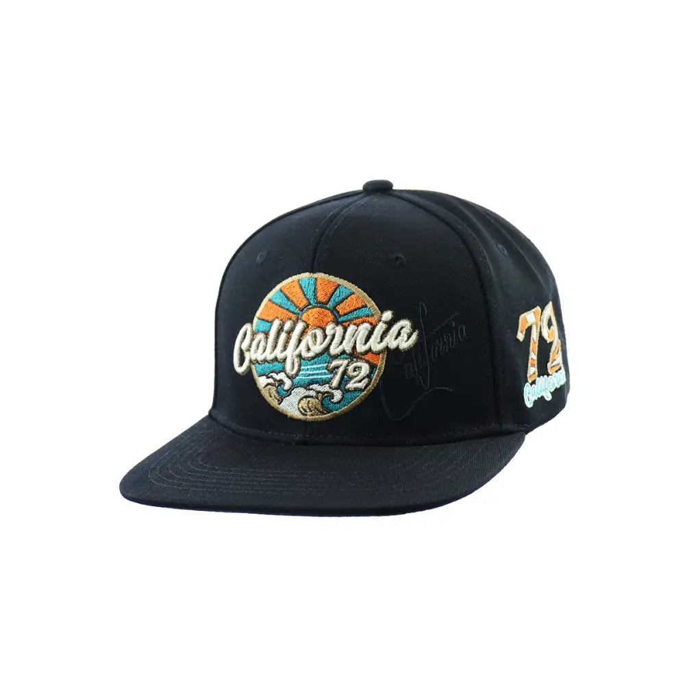 California Embroidered Snapback Hat Fashion Accessory